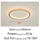 GobekUsa Dimmable LED Ceiling Chandelier for Living Bedroom Study Room Lighting