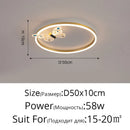 GobekUsa LED Chandelier: Modern Indoor Lighting for Bedroom, Study, Living Room - Luster Lamps