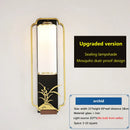 GobekUsa Elegant Iron Glass Wall Sconce for Living Room Bedroom TV Background