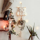 GobekUsa Boho Macrame Plant Hanger Basket Wall Art Hanging Home Decor
