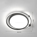 GobekUsa Geometry LED Ceiling Light: Modern Nordic Light Luxury for Living Room Decor