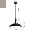 GobekUsa Black Industrial Pendant Light for Kitchen Island Bar Farmhouse Decor