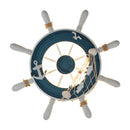GobekUsa Kids LED Ship Rudder Wall Light - Mediterranean Decor Ocean Theme