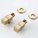 GobekUsa Brass Black Angle Valve for Bathroom Water Control