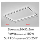 GobekUsa Dimmable LED Ceiling Chandelier for Living Bedroom Study Room Lighting