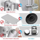 GobekUsa Aluminum Showerhead Holder: Adjustable & Traceless Bathroom Accessory