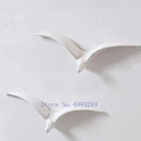 GobekUsa Bird Ceramic Pendant Wall Decor Gold Seagull Wild Goose Modern Home
