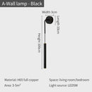 GobekUsa Copper Bedroom Chandelier & Modern Bar Spot Light Wall Sconce Set