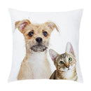 GobekUsa Co-Pattern Series Peach Skin Pillowcase - 45X45CM - Custom Bedside & Sofa Pillowcase