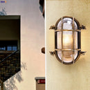 GobekUsa Industrial Outdoor Wall Lamp Waterproof LED Wall Light for Porch Garden Balcony