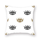 GobekUsa Geometric Star Stripe Print Pillowcase - Wholesale, 45x45cm
