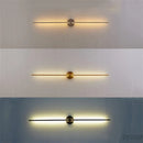 GobekUsa Gold Geometric Wall Lamps for Living Room Bedroom, Designer Mirror Headlight Wall Lights
