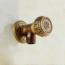 GobekUsa Antique Bronze Douche Bidet Sprayer Set with Copper Valve - Jet Shower Head
