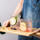 GobekUsa Glass Drinkware Cup Set - Durable Coffee Mug, Tea, Juice, Cocktail, Whiskey Glass