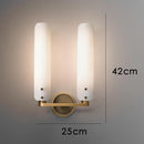 GobekUsa LED Art Deco Wall Sconce for Bedroom