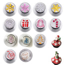 GobekUsa Christmas Series Cake Decorating Nozzles Set