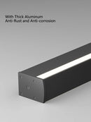 GobekUsa Black LED Wall Lamp for Bedroom Living Room Aisle Sofa Background