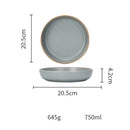 GobekUsa Ceramic Morandi Bowl - Single Soup and Rice Bowl