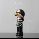 GobekUsa Bubble Gum Blowing Character Statue for Modern Home Decor