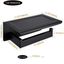 GobekUsa Bathroom Multi-function Holder SUS 304 Handy Shelf for Sanitary & Paper Rolls