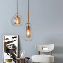 GobekUsa Ball Glass Pendant Light Modern Kitchen Dining Living Room Fixture