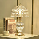 GobekUsa Crystal Table Lamp Dimmer Remote Control Modern Creative Light Luxury Bedside