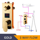 GobekUsa Digital Shower Mixer with Intelligent Display Control - Chrome Finish