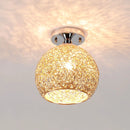 GobekUsa Glass Ball LED Ceiling Lights for Home Decor and Minimalist Living Rooms