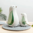 GobekUsa Chinese Bird Figurines: Modern Ceramic Sculptures for Home Decor & Wedding Gifts