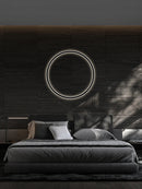 GobekUsa LED Ring Wall Lamp: Minimalist Living Room Decor & Atmosphere Light