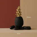 GobekUsa Golden Pineapple Figurine | Modern Nordic Home Decor & Gift