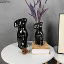 GobekUsa Human Body Figurine Bust Vase for Home Décor and Art Decoration