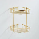 GobekUsa Brushed Gold Bathroom Hardware Set for Bath Accessories and Organization.
