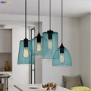 GobekUsa Glass LED Pendant Lamp: Modern Nordic Style Hanging Light for Home, Cafe, or Bar