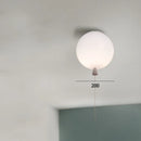 GobekUsa Balloon Acrylic Ceiling Light: Modern 5 Color Kids Room E27 Lamp with Switch