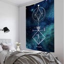 GobekUsa Boho Mandala Tapestry Wall Hanging Beach Mat for Psychedelic Home Decor
