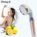 GobekUsa Aroma Shower Head: Vitamin Lemon Lavender Rose Scent High Pressure Water Filtration