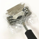 GobekUsa BBQ Triple Head Brush - Grill Cleaner Tool for Barbecue and Oven