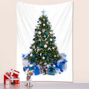 GobekUsa Christmas Tree Bedroom Decoration Wall Tapestry Mattress - Large Bohemian New Year Party Decor
