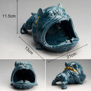 GobekUsa Cartoon Dog Ashtray | Creative Animal Resin Home Decor Gift