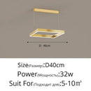 GobekUsa LED Chandelier: Modern Aluminum Luster Lamps for Bedroom, Hall, Dining, Living Room