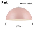 GobekUsa LED Macaron Pendant Lamp: Modern, Colourful, Perfect for Home, Study, Bedroom, Restaurant