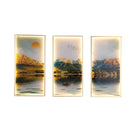 GobekUsa Landscape Painting LED Wall Sconces Suite