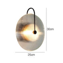 GobekUsa Glass Wall Lamp Nordic Minimalist T Model Sconce Light for Home Decor