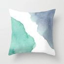 GobekUsa Geometric Stitch Print Pillow Cover - Modern Minimalist Office Cushion