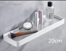 GobekUsa Glass Corner Shelf with Bar for Bath and Kitchen Storage