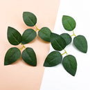 GobekUsa Artificial Rose Leaf Wedding Home Decor Silk Greenery Wreaths DIY Crafts