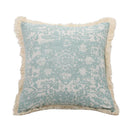 GobekUsa Green Tassel Pillow Cover 45x45cm/30x50cm Cotton Linen for Home Decor