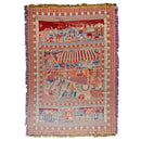 GobekUsa Bohemian Knitted Sofa Cover with Tassels - Soft Double Sided Couch Blanket