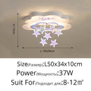 GobekUsa Cartoon Bat LED Ceiling Light for Child Bedroom and Study Room